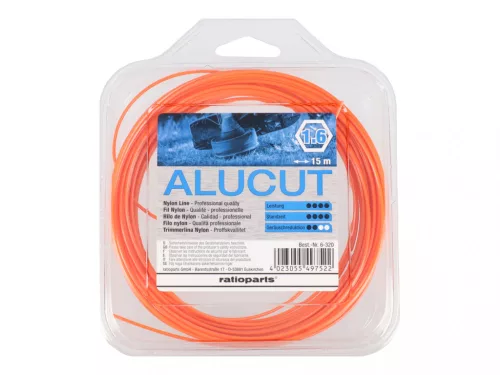 AluCut struna 1,6 mm šesťhranný profil, dĺžka: 15 m