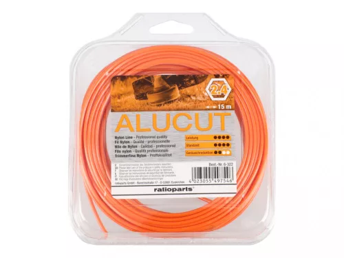 AluCut struna 2,4 mm šesťhranný profil, dĺžka: 15 m