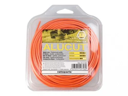 AluCut struna 3 mm šesťhranný profil, dĺžka: 15 m