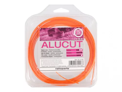 AluCut struna 1,3 mm okrúhly profil, dĺžka: 15 m
