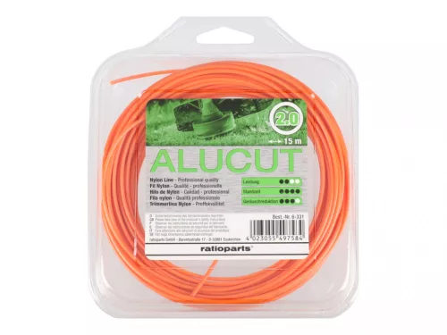 AluCut struna 2 mm okrúhly profil, dĺžka: 15 m