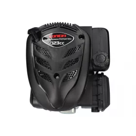   Motor Loncin LC1P65FE-3 s vertikálnou osou pre kosačku 22,2x62 mm