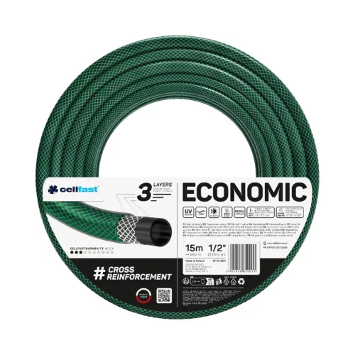 CELLFAST Záhradná hadica 3-vrstvová ECONOMIC 1/2" 15 m
