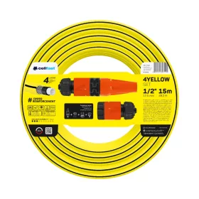  CELLFAST Zavlažovacia hadica 4-vrstvová YELLOW SET 1/2" 15 m