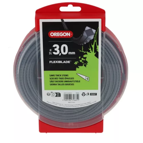 Struna 3 mm hranatá Oregon Flexiblade 37 m