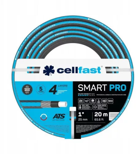CELLFAST 4-vrstvová záhradná hadica SMART PRO ATS 1" 20 m