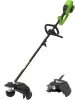 Greenworks GD40BC akkumulátoros fűszegélynyíró / bozótvágó 40 V, 40 cm, 2 mm damil (akku és töltő nélkül)