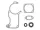 Tesniaca sada pre Stihl 024, 026, MS240, MS260