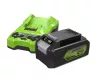 Greenworks GD24CS30K4 akkumulátoros láncfűrész készlet 24 V, 30 cm-es vezetőlemez (akkumulátorral és töltővel)