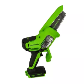   Greenworks G24MCS10 24 V-os mini láncfűrész (akku és töltő nélkül)