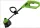 Greenworks G24LT25 akkumulátoros fűszegélynyíró 24 V, 25 cm, 1,65 mm damil (akku és töltő nélkül)