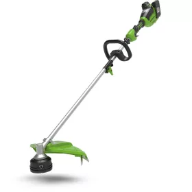   Greenworks GD24X2TXK4x akkumulátoros bozótvágó 48 v , 2 x 24 v 4 ah akkumulátorral és töltővel