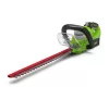 Greenworks G24HT57 akkumulátoros sövényvágó 24 V, 57 cm-es penge (akku és töltő nélkül)