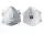 Respirátor Supair FFP2SL s ventilom, biely