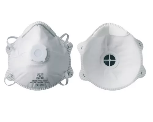 Respirátor Supair FFP2SL s ventilom, biely