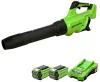 Greenworks GD40ABIIK2X akkumulátoros lombfúvó 40 V (akkumulátorokkal és töltővel)