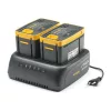 STIGA EC 415 D dupla akkumulátortöltő – 48V, 2x1,5A