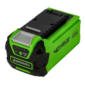   Greenworks G40B2 akkumulátor 40 V, 2 Ah – lítium-ion, új házzal