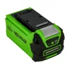 Greenworks G40B2 akkumulátor 40 V, 2 Ah – lítium-ion, új házzal