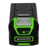 Greenworks G40B4 akkumulátor 40 V 4 Ah – lítium-ion, új házzal