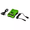 Greenworks G24C akkumulátortöltő 24 V – 2. generáció