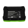 Greenworks G24X2UC4 kettős gyorstöltő 24 V, 4 A – 2 töltőhelyes
