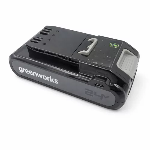 Greenworks akkumulátor 24 V, 4 Ah – vízálló, 21700 cellás, USB-C csatlakozóval