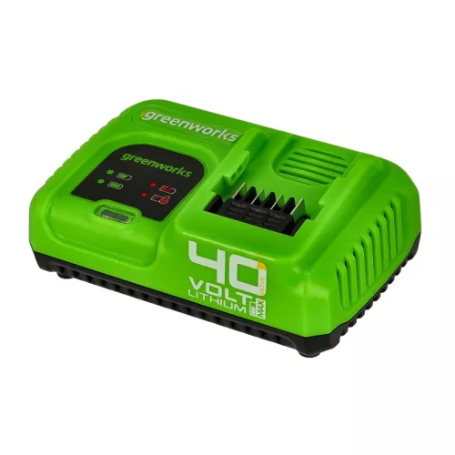 Greenworks G40UC5 gyors akkumulátortöltő 40 V, 5 A