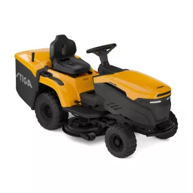   STIGA akkumulátoros fűgyűjtős fűnyíró traktor ESTATE 598e (akkumulátor nélkül)