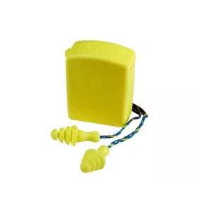 Umývateľné lamelové štuple do uší (SNR 30dB) žlté