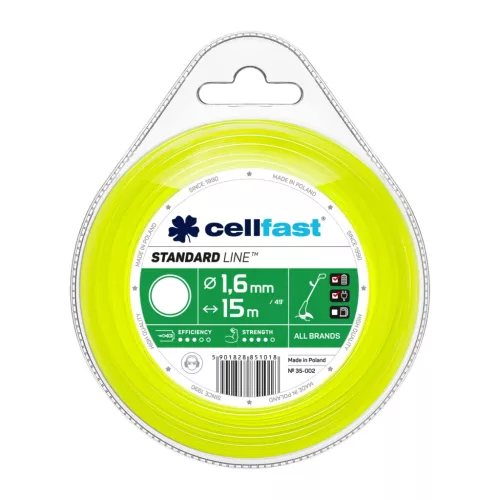 CELLFAST Damil kör STANDARD 1,6 mm x 15 m