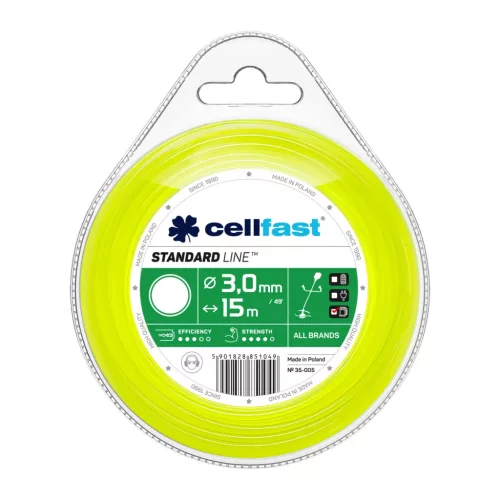 CELLFAST Damil kör STANDARD 3,0 mm x 15 m
