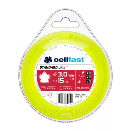 CELLFAST Damil csillag STANDARD 3,0 mm x 15 m