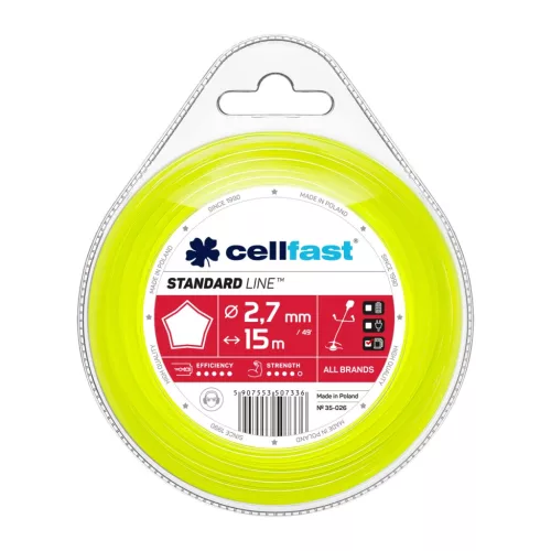 CELLFAST Damil csillag STANDARD 2,7 mm x 15 m