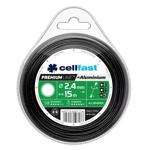 CELLFAST Damil kör PREMIUM 2,4 mm x 15 m