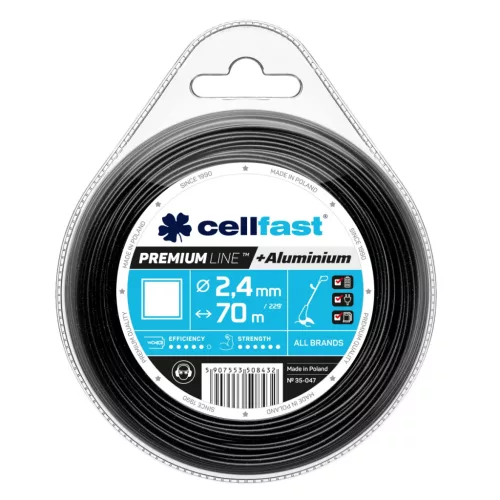 CELLFAST Damil szögletes PREMIUM 2,4 mm x 70 m