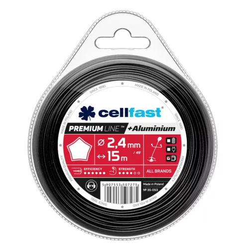 CELLFAST Damil csillag PREMIUM 2,4 mm x 15 m
