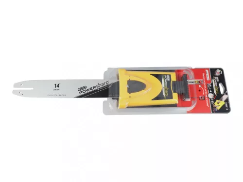 PowerSharp® vodiaca lišta a brúsny kryt A318, 14 palcov, 35 cm, 49 článkov