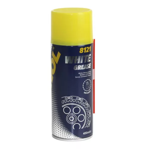 Biely tukový sprej Mannol 450 ml