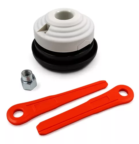 Damilfej Stihl PolyCut 12-2, 2 műanyag pengével M10x1 balmenet