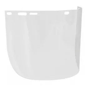 Ochranný štít z polykarbonátu, číry 195x430 mm