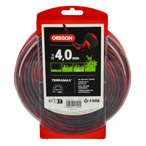Skrutkovací nylon Oregon Terramax 4 mm, 26 m
