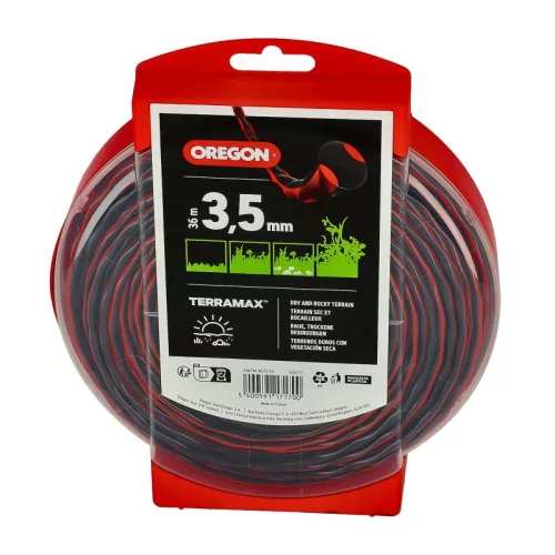 Damil 3,5 mm skrútený Oregon Terramax 36 m