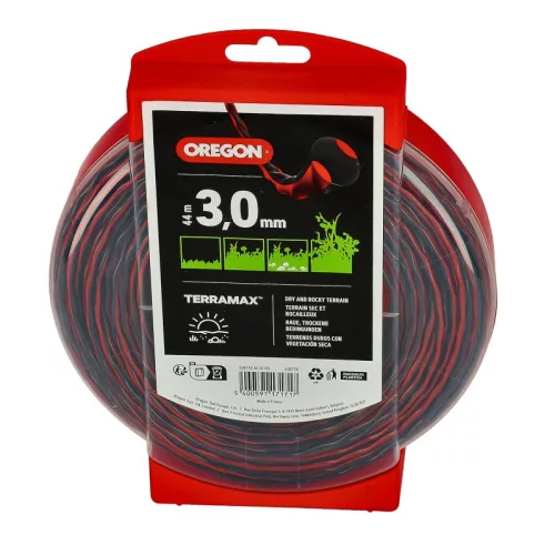 Damil 3 mm skrutkovaný Oregon Terramax 44 m