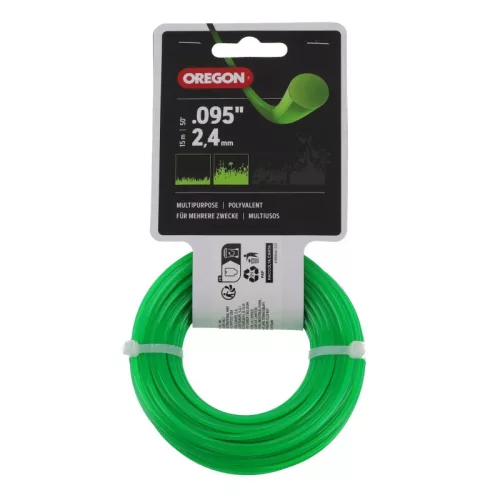 Damil – Oregon 2,4 mm kerek damil 15 m  – univerzális