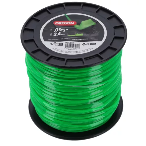 Oregon Damil 2,4 mm szögletes 225 m – zöld