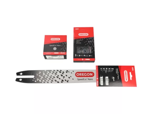 Vodiaca lišta + reťazové koleso + reťaz .325" 1,1 mm, 35 cm (14 palcov) 59 článkov Oregon 144TXLNA074 + 80TXL59 SpeedCut™ Nano