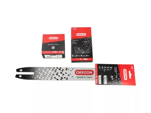 Vodiaca lišta + ozubené koleso + reťaz .325" 1,1 mm, 35 cm (14 palcov) 59 článkov Oregon 144TXLNA074 + 80TXL59 SpeedCut™ Nano