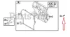 Skrutka s plochou hlavou Briggs 691662
