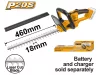 INGCO Akkus sövényvágó 460 mm 20 V (akku és töltő nélkül)